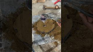 Casting the android mobile charger from old silver parts motorcycle experiment metalcasting diy ￼ [upl. by Os]