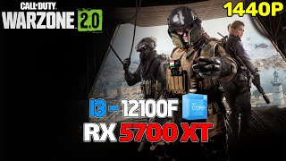 Call of Duty Warzone 20 RX 5700 XT  i3 12100f  1440p [upl. by Sula]