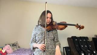 Komarovski Concert 1 Emin by Savannah Taylor Violin10th Grade [upl. by Giardap]