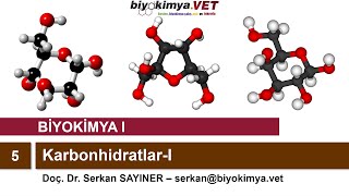 BİYOKİMYAI  Konu 5 KarbonhidratlarI [upl. by Hagerman]