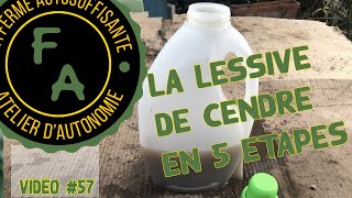 Faire de la lessive de cendre gratuite en 5 étapes [upl. by Nathanael407]