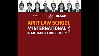 APIIT Law School International Negotiation Competition ALSINC 2024  Closing Ceremony [upl. by Aivek]