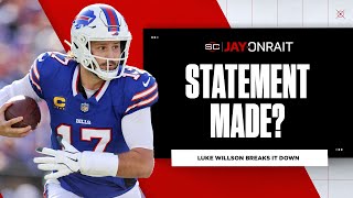 What statement did Bills make with win over Chiefs  Jay On SC [upl. by Prendergast]