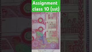 assignment class 10 sst eco shorts class10 youtubeshorts cbse [upl. by Elrahc]