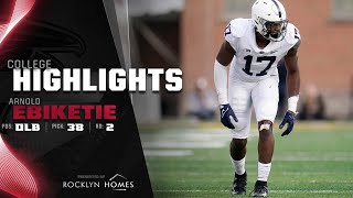 Arnold Ebiketie highlights  2022 NFL Draft  Atlanta Falcons [upl. by Mosnar]