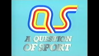 A Question of Sport 1987 [upl. by Nolra]