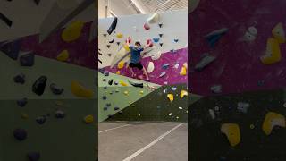 V4 at Movement Design climbingnation climbing rockclimbing boulderclimber climb [upl. by Nysa]