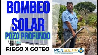 BOMBEO SOLAR PARA RIEGO [upl. by Semajwerdna585]