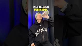 Balkan Oma 👵🏻 ließt Modemarken vor 🤣 Wasser 🚿 Challange [upl. by Ispep]