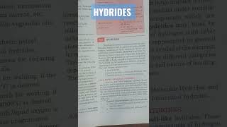 Hydrides easy explanation and its Types  class11 ncert ncertchemistry ncert11 iit aiims [upl. by Yspyg]