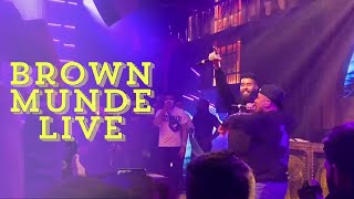 AP DHILLON X GURINDER GILL LIVE TOGETHER  Live Performance [upl. by Auberbach]