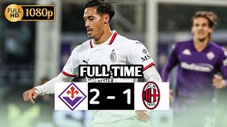 FIORENTINA VS AC MILAN 21  HIGHLIGHT amp GOALS FULL HD  SERIEA 202425 [upl. by Berget]