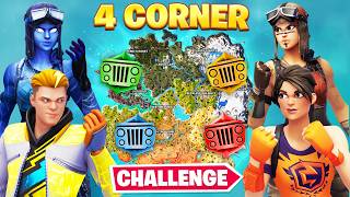 The HARDCORE 4 CORNER Challenge [upl. by Esele863]