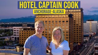 Hotel Captain Cook Anchorage Alaska  Silversea silver muse Alaska Cruise Tour [upl. by Lala234]