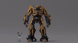 Lookdev of Bumblebee [upl. by Kurtzig]