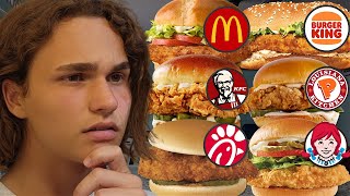 Who Makes The Best Chicken Sandwich Taste Test [upl. by Teufert]