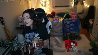 Faezaria  Hasan is Streaming Acoustic Version Hasanabi Outro Song [upl. by Akeemahs]