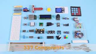 SunFounder Raspberry Pi Ultimate Starter Kit for Raspberry Pi 4B 3B 400 [upl. by Vargas]