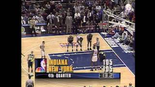 Reggie Miller Scores 8 Points in 89 Seconds [upl. by Klemens43]