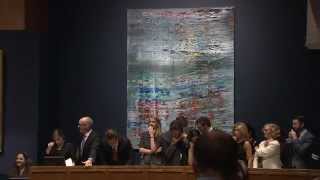 Historic RecordBreaking Contemporary Art Evening Auction [upl. by Anet]