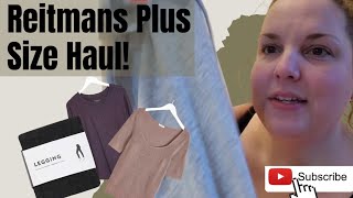 Reitmans Plus Size Haul [upl. by Toback]