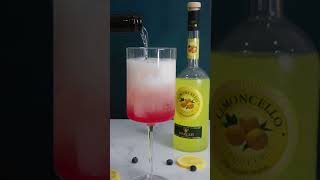 Blueberry Limoncello Spritz Cocktail Recipe [upl. by Kutzenco916]