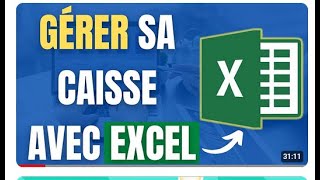 Comment Gérer votre Caisse par EXCEL [upl. by Domph]