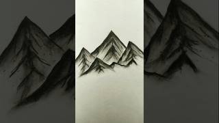 Mountains art mountains pencildrawing acrylicpaint colormixing realistic aeshthetic [upl. by Rutledge563]