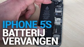 iPhone 5s batterij vervangen  Fixjenl [upl. by Erinn]