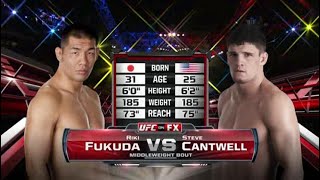 Riki Fukuda vs Steve Cantwell [upl. by Etteniotna]