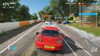 Forza Horizon 4  Supercharged Rotary Mazda RX8 build in Aclass Ranked Adventure [upl. by Ahsenrat]