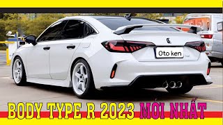 Hoda civic Type R 2022  Body Kit Type R cho civic 2022 [upl. by Keithley]