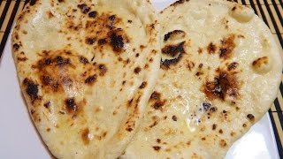 Tawa Naan Naan without yeastno oven توا نان بغیرخمیر کے [upl. by Nnylyahs]