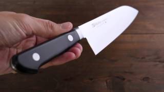 Misono 440 Molybdenum Santoku 180mm Made in Japan [upl. by Buckler]