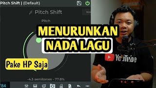 Cara Menurunkan Nada Lagu Karaoke di HP [upl. by Tunnell]