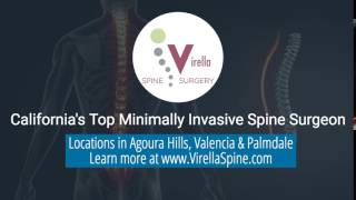 Dr Anthony Virella Californias Top Minimally Invasive Spine Surgeon [upl. by Garwood]