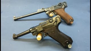 Die Luger P08  Die Parabellumpistole  Kurzvorstellung und Technik Review deutsch [upl. by Isman828]