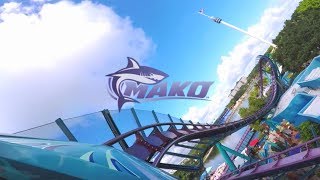 Seaworld Orlando  Mako [upl. by Werdnaed]