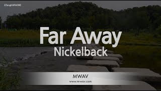 NickelbackFar Away Karaoke Version [upl. by Georg]