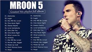 Maroon 5 Greatest Hits Full Album 2023 ❤‍🔥 Maroon 5 Best Songs Playlist 2023 [upl. by Norton]