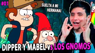 REACCIONO POR PRIMERA VEZ A GRAVITY FALLS quotTURISTA ATRAPADOquot 🏆 01 [upl. by Alrats]