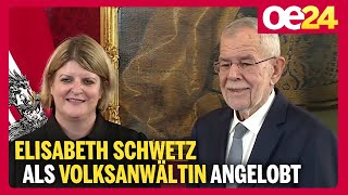 Elisabeth Schwetz als Volksanwältin angelobt [upl. by Dielu]