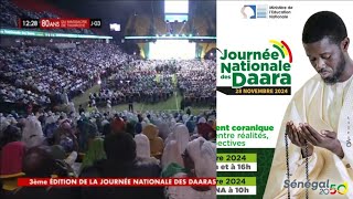 🔴Journée National DES Darras  Discours Du SEM Bssirou Diomaye Faye en Francais 2024 [upl. by Assiral763]