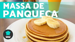 Massa de PANQUECA AMERICANA simples 🥞 e deliciosa 😍 [upl. by Hluchy]