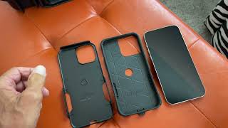 How to put your iPhone 13 pro max into an otterbox case [upl. by Claudell]