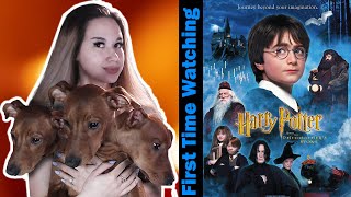 Harry Potter and The Philosophers Stone  First Time Watching  Movie Reaction amp Review  Commentary [upl. by Fezoj]