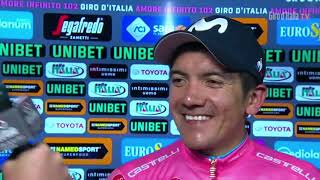 Giro dItalia 2019  stage 17  Interviews [upl. by Tala]