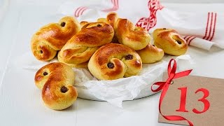 Lussekatter  13 desember  Julekalender [upl. by Lyudmila]