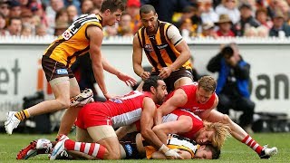 2012 Toyota AFL Grand Final  Hawthorn v Sydney match summary  AFL [upl. by Annodam]