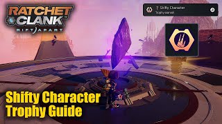 Ratchet amp Clank Rift Apart • Shifty Character Trophy Guide Hit Crystal on Blizar and Cordelion [upl. by Nivlem332]